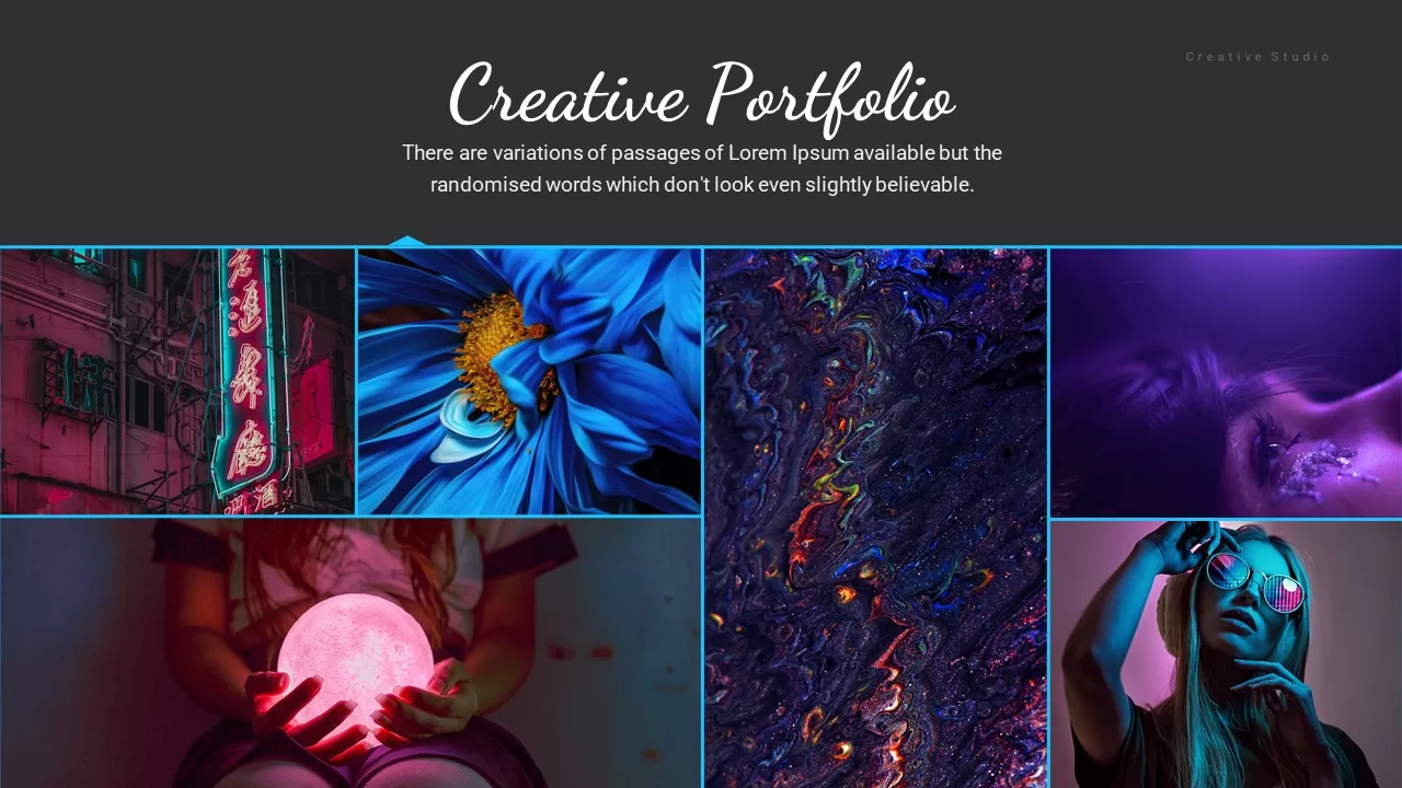 crcreative portfolio template