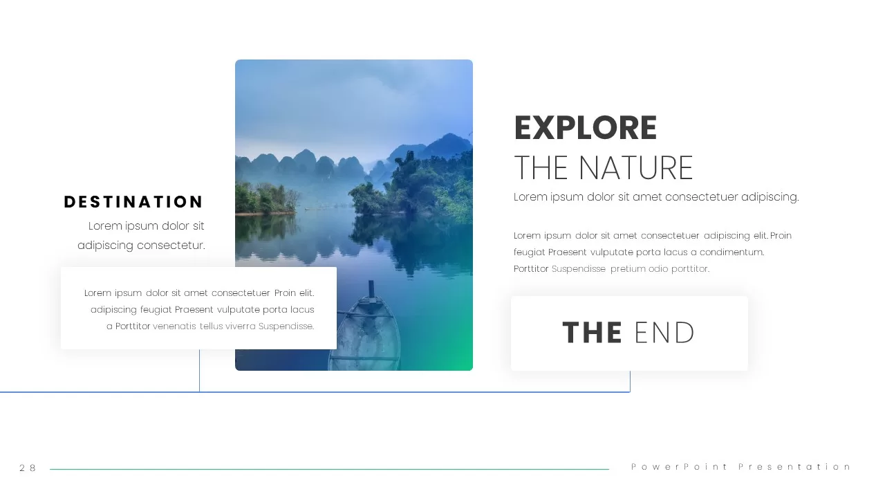 explore the nature template