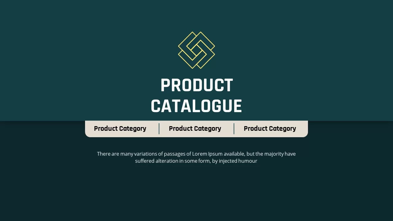 product catalogue template