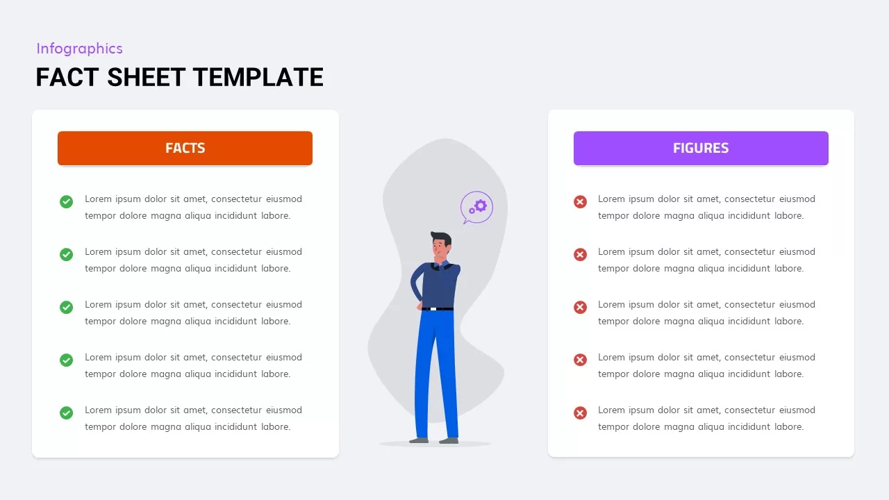 fact sheet presentation template