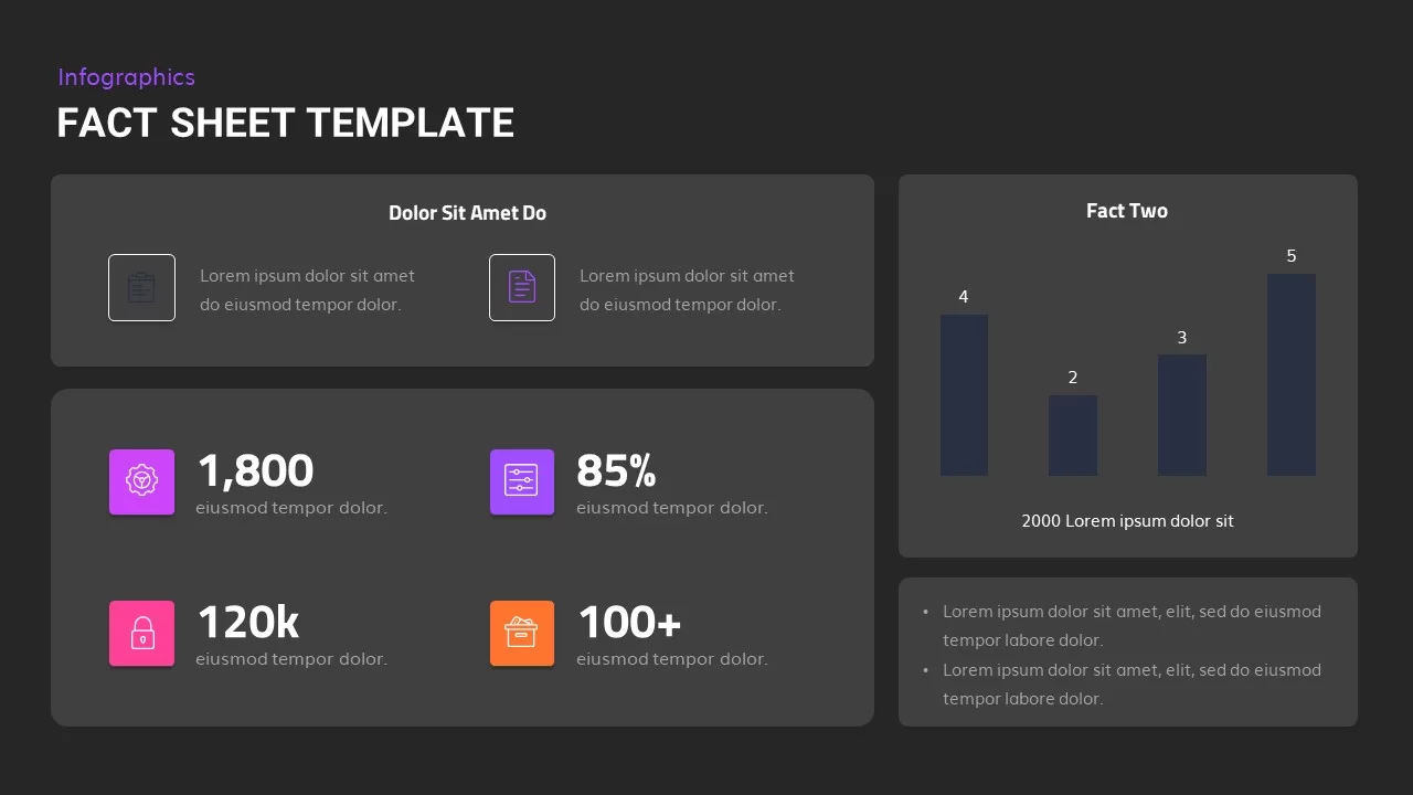 fact sheet slide