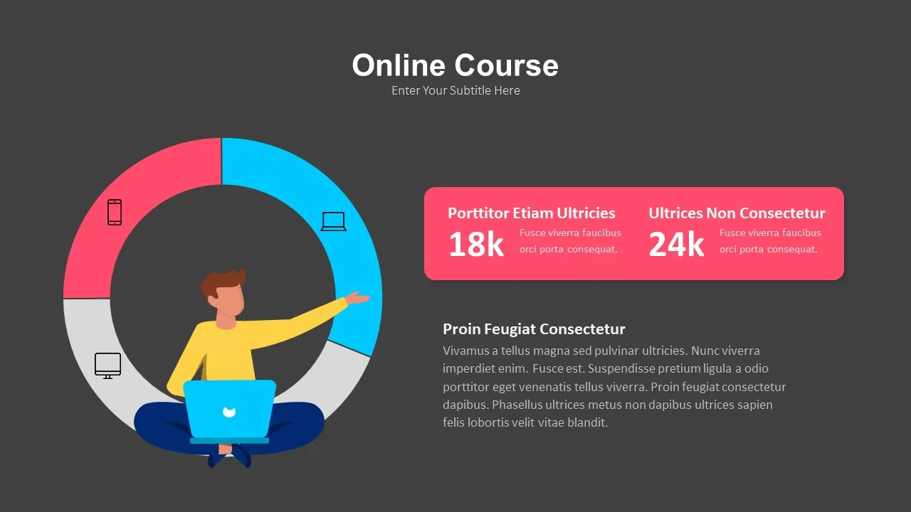 online course ppt for education