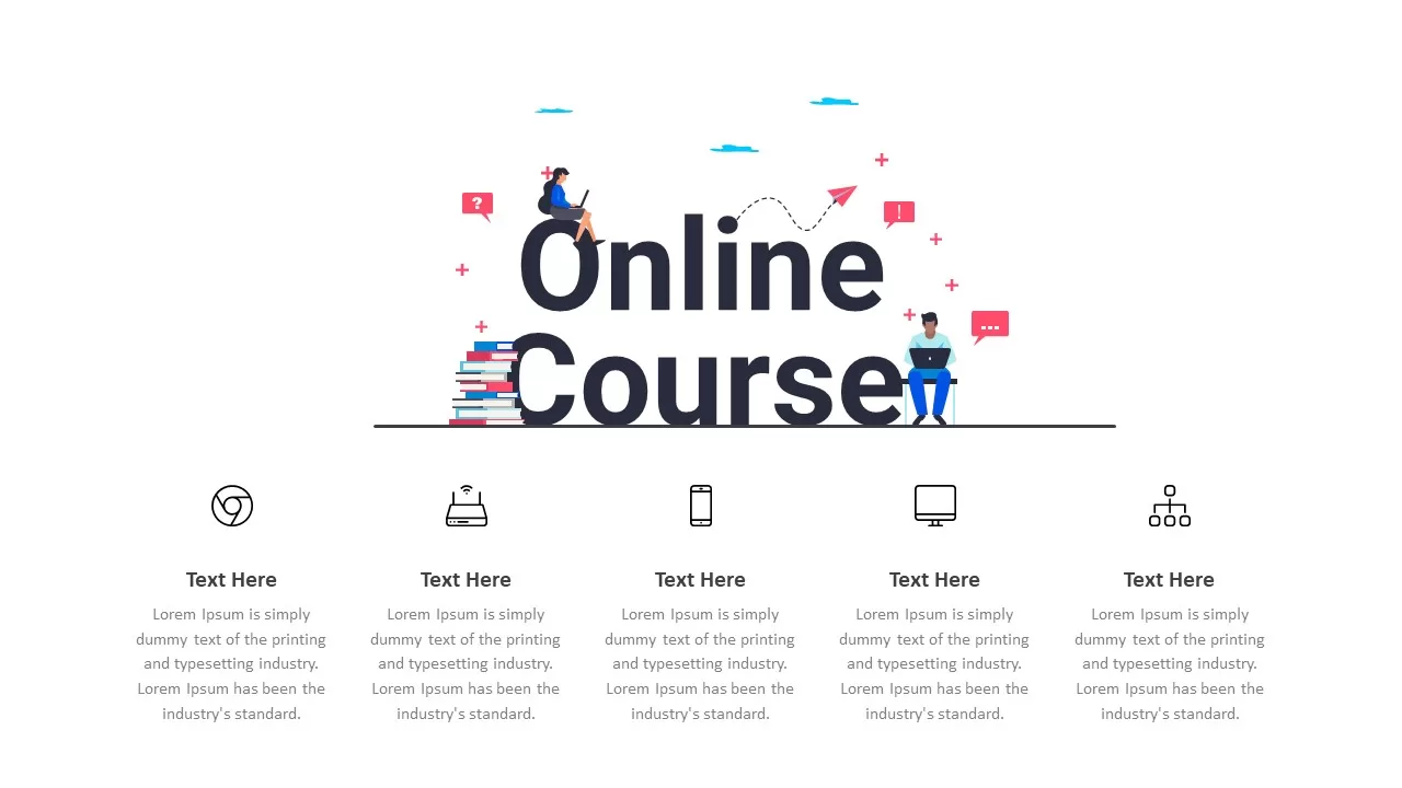 online course template