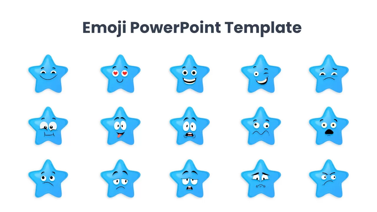 free set of star emoji template for ppt-03