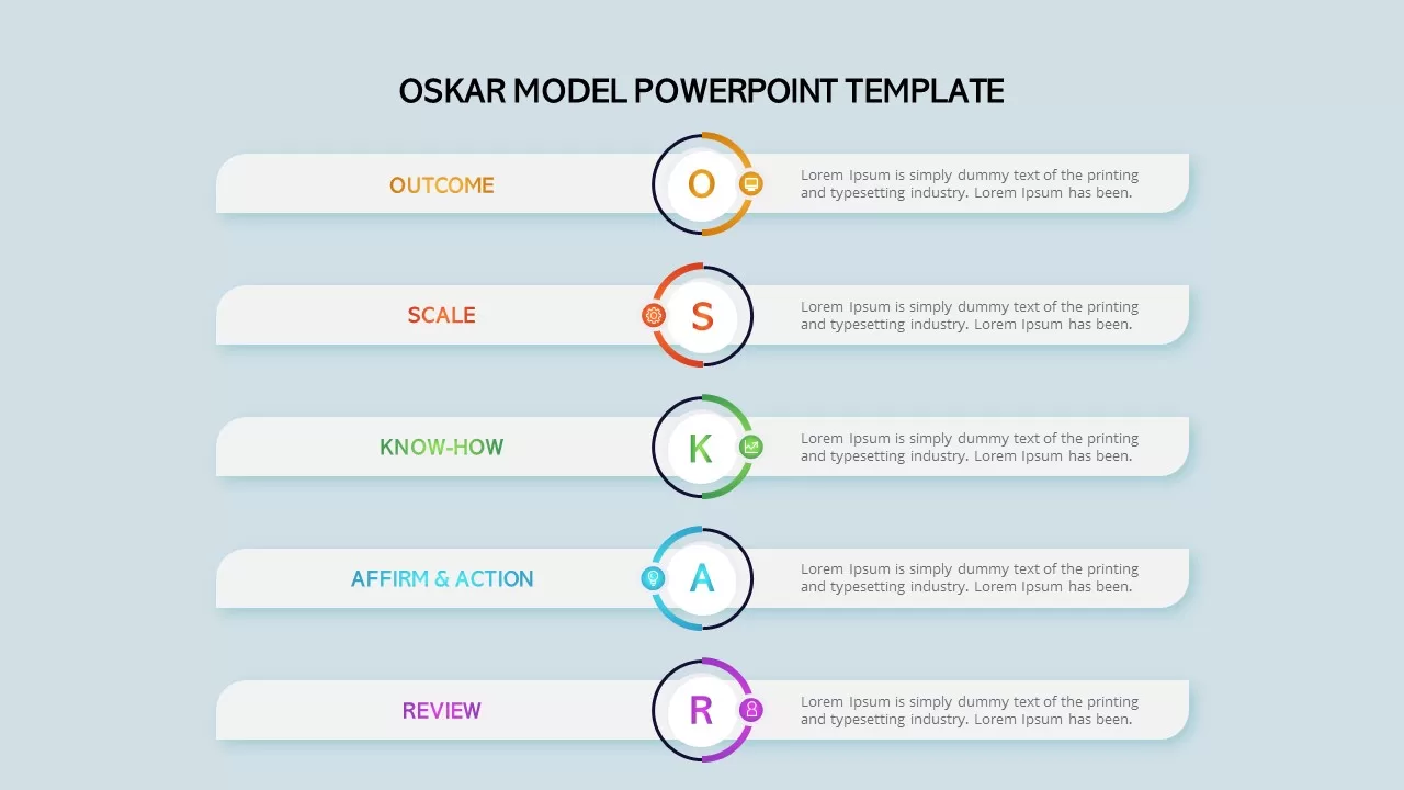 oscar model powerpoint template