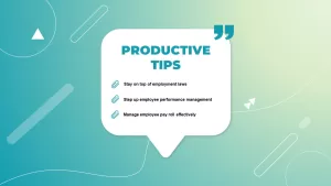 productive tips