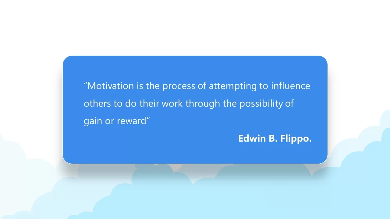 Motivation PowerPoint Template quote