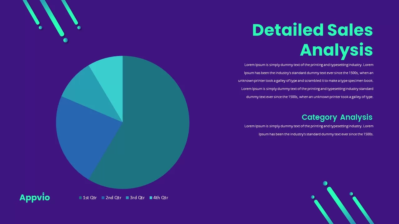 detailed sales analysis