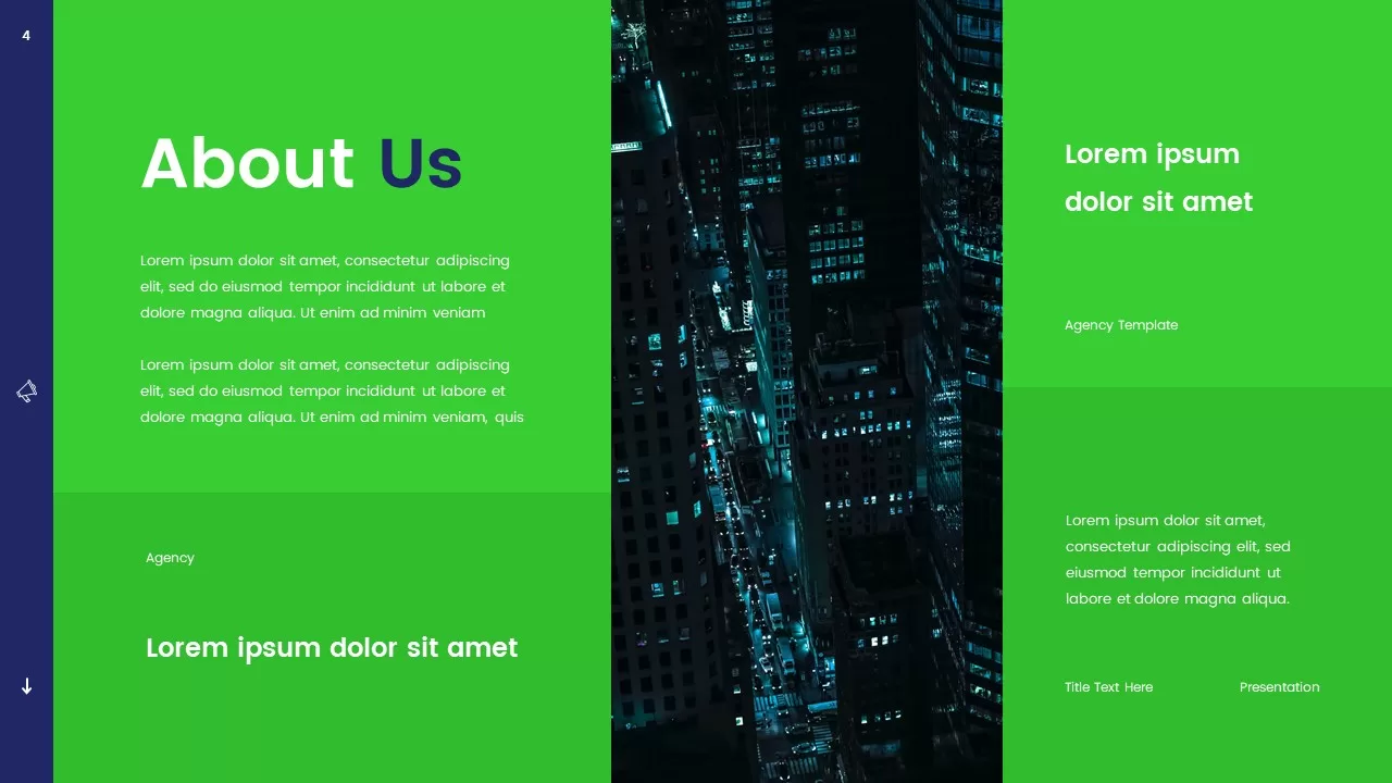 about us template for marketing agency deck