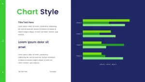 chart style template for marketing agency deck