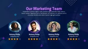 marketing team