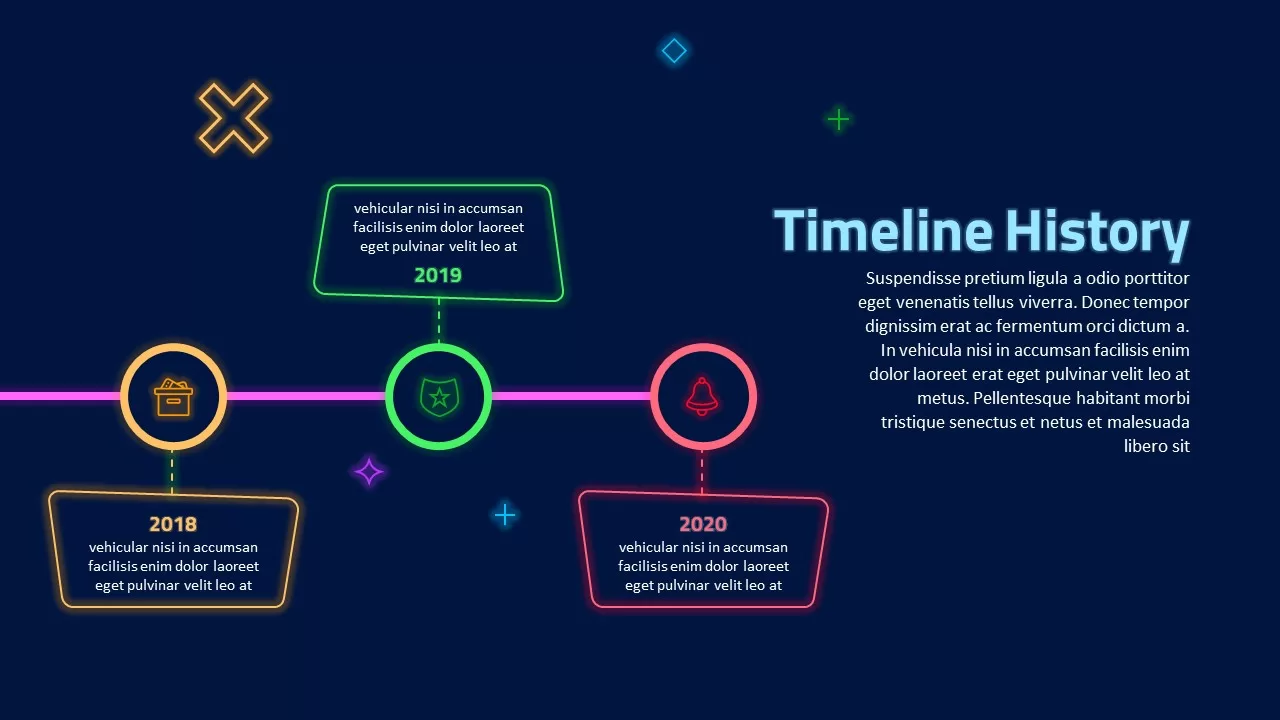 timeline history template