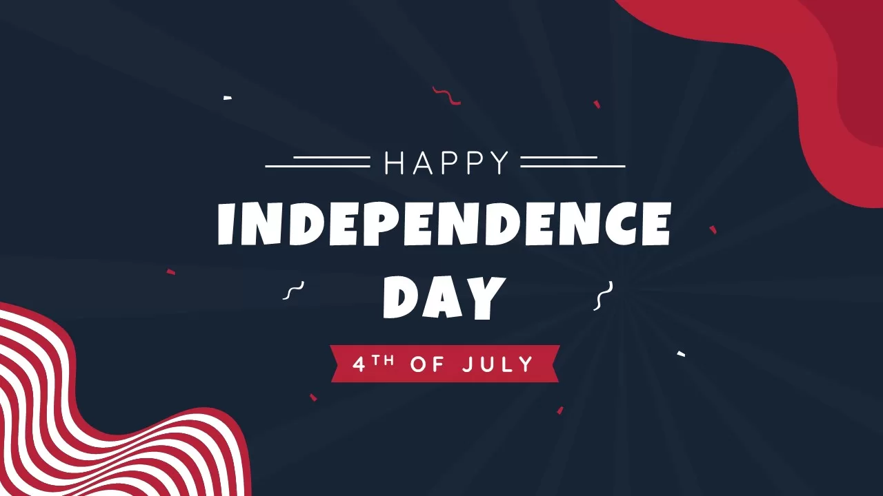 4th of July PowerPoint Background