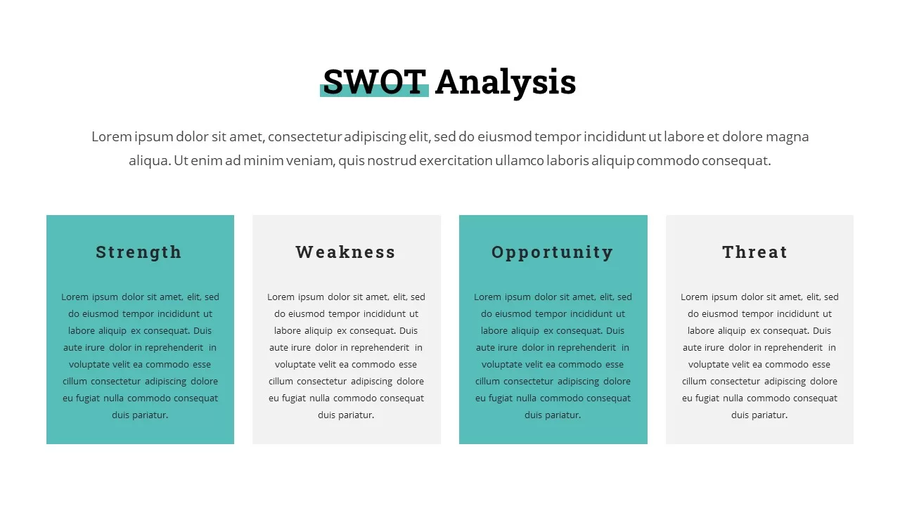 SWOT Analysis