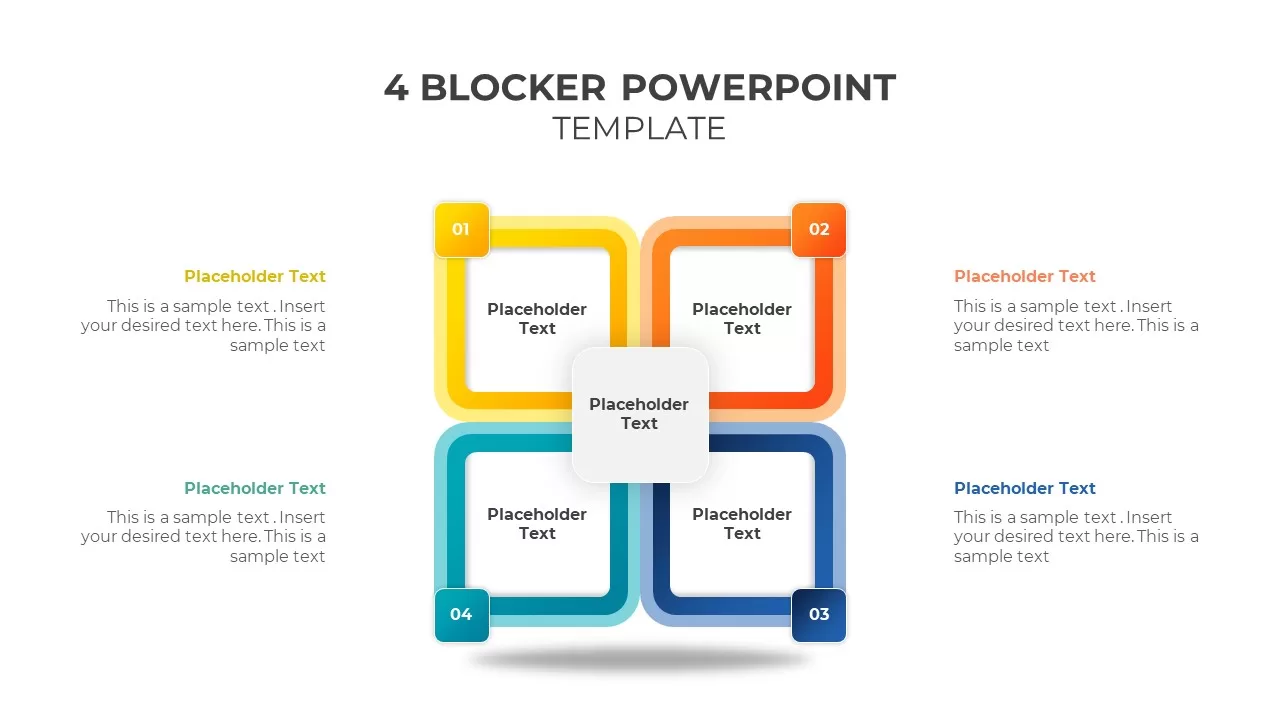 4 block template