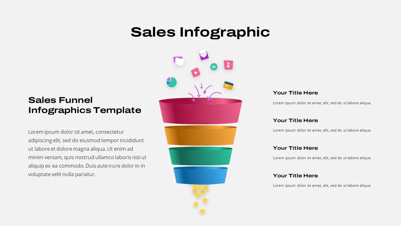 Funnel Sales Presentation Template