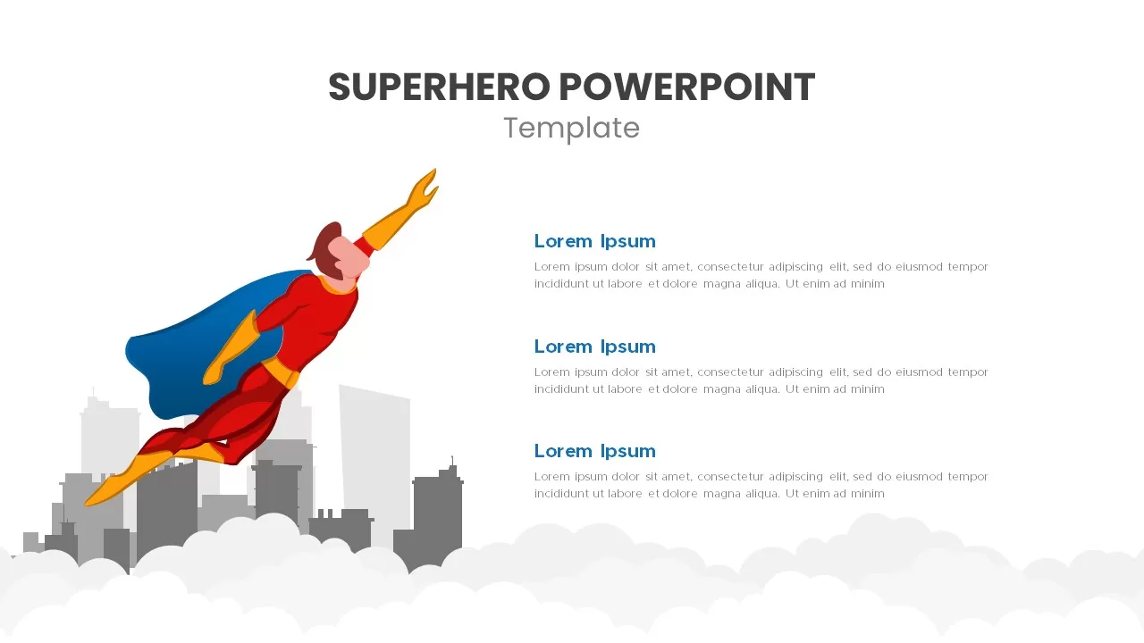 superhero powerpoint slides