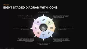 8 stage diagram with icons