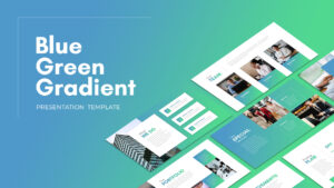 Blue Green PowerPoint Template