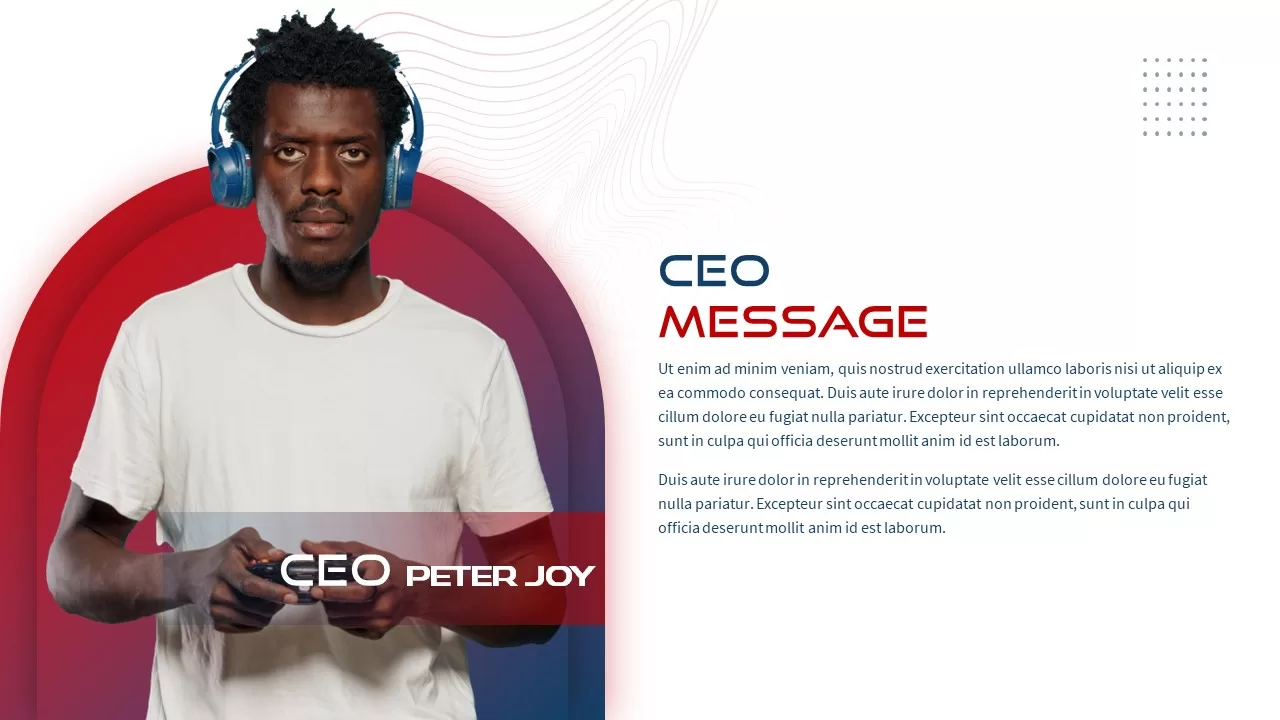 CEO-Message-PPT-Template