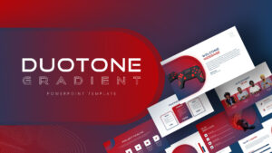 Duotone Gradient PowerPoint Template