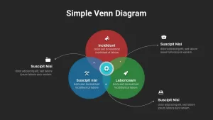 Free Simple Venn Diagram Dark