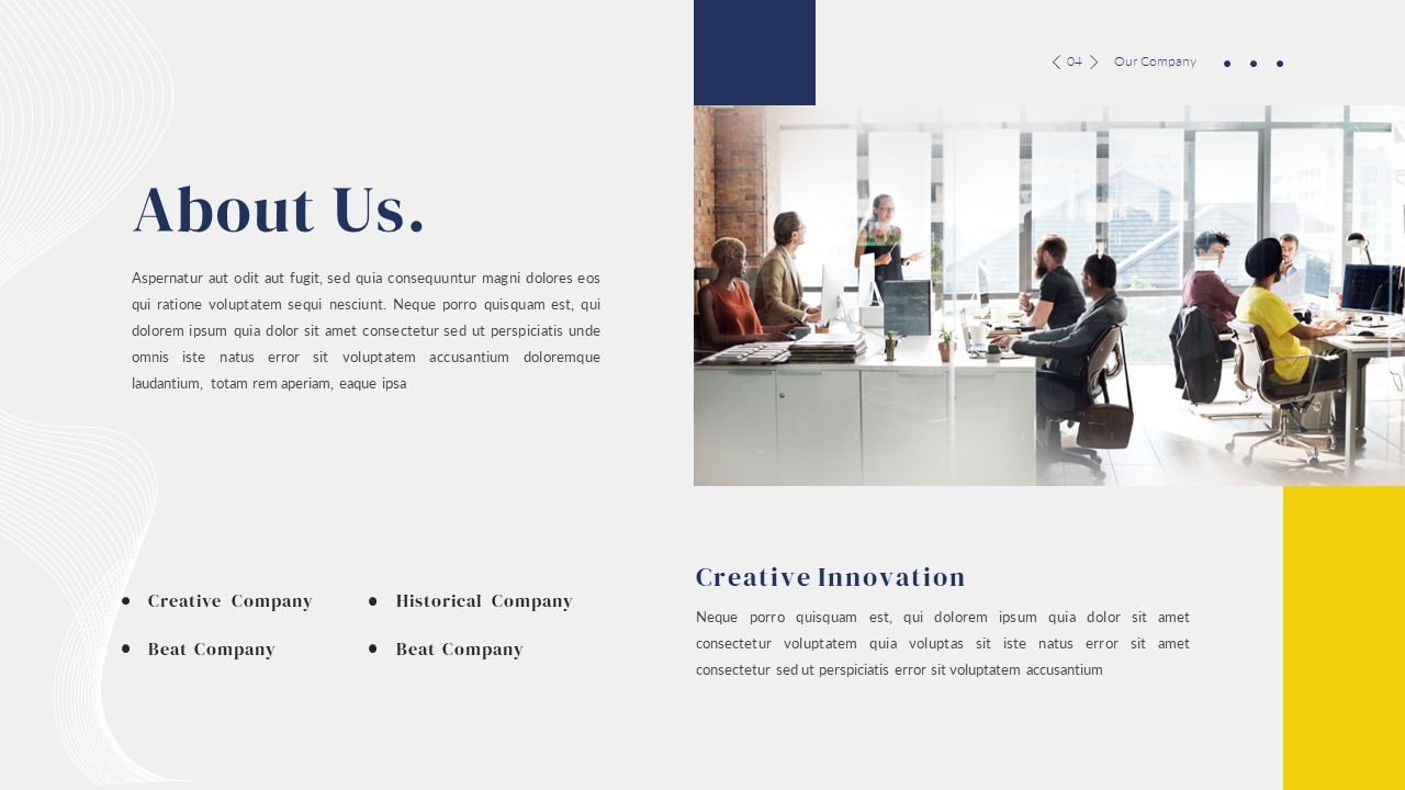 About Us PowerPoint Template