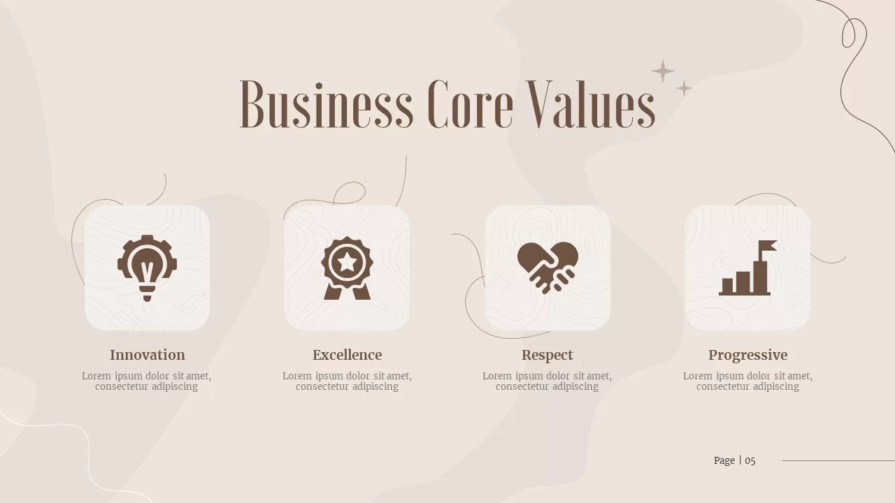 business-core-values-elegant-powerpoint-template