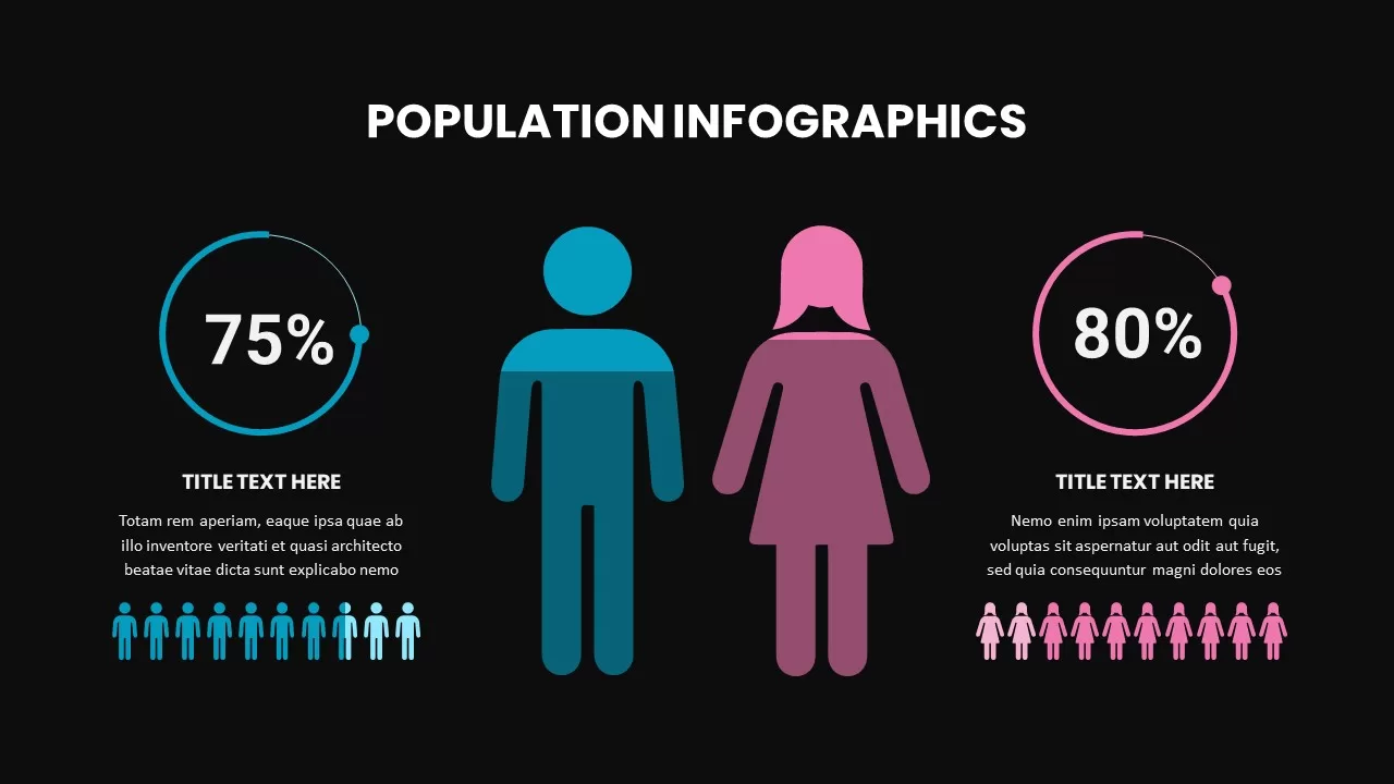 demographics infographics slide