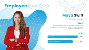 employee spotlight template