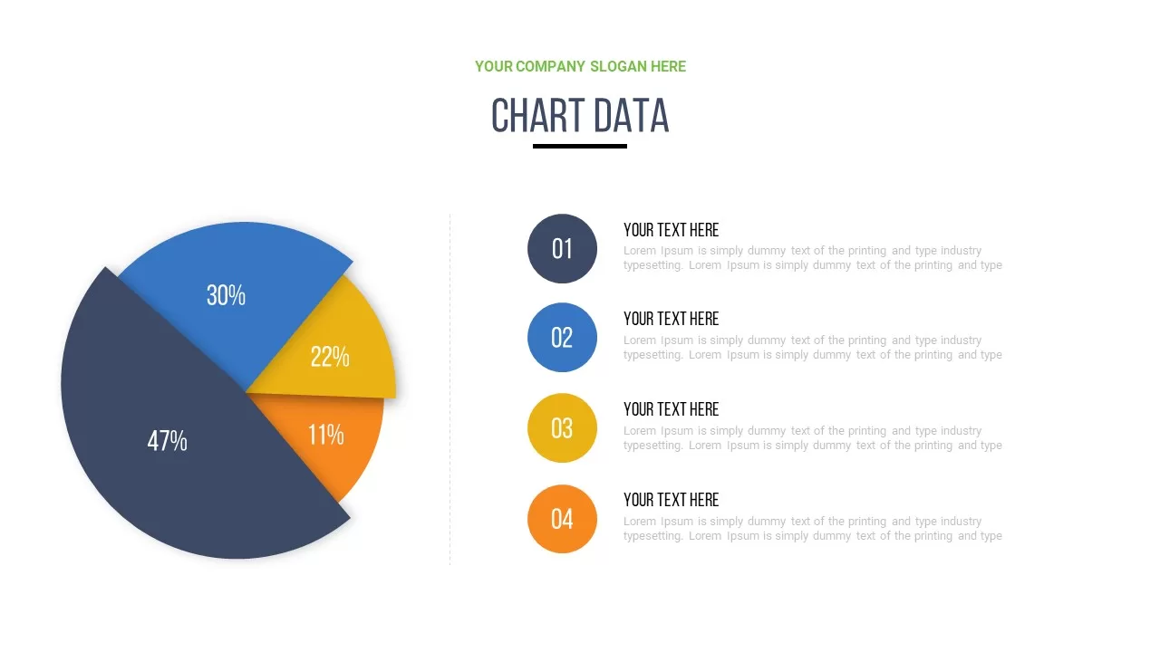 pie chart template