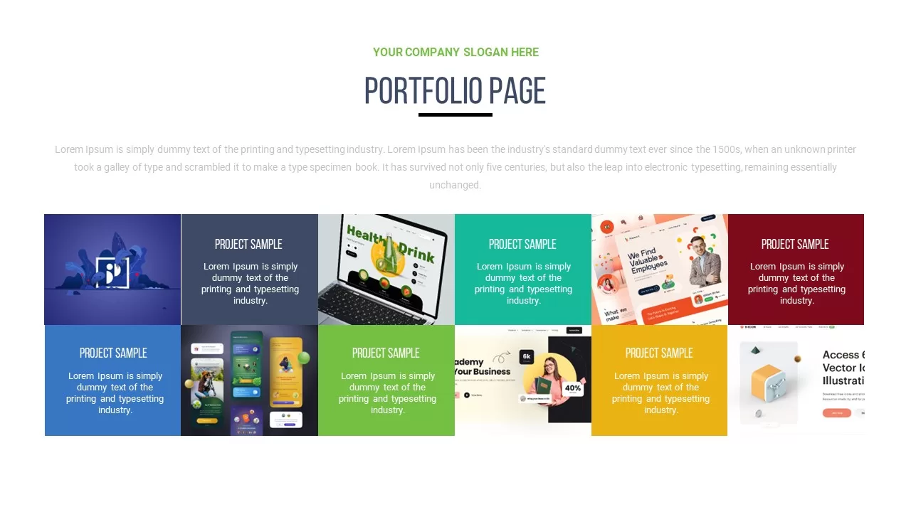 portfolio template