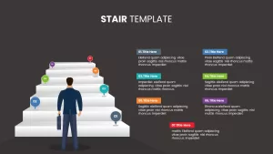 powerpoint template steps