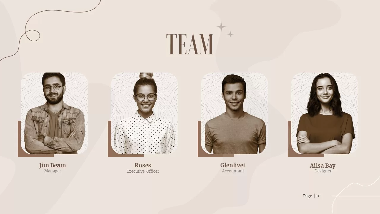 team-elegant-background-ppt-template