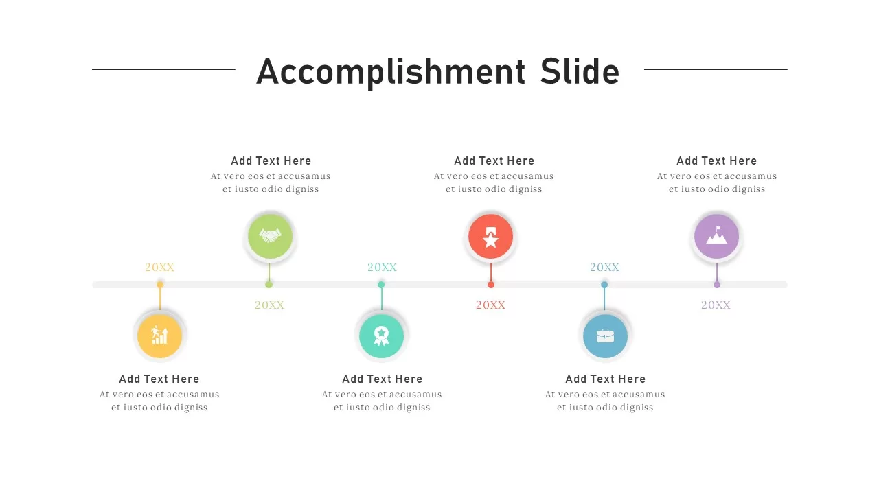 Accomplishment Infographics