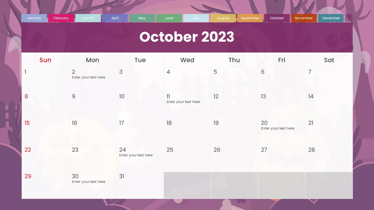 calendar-oct-2023-powerpoint-template