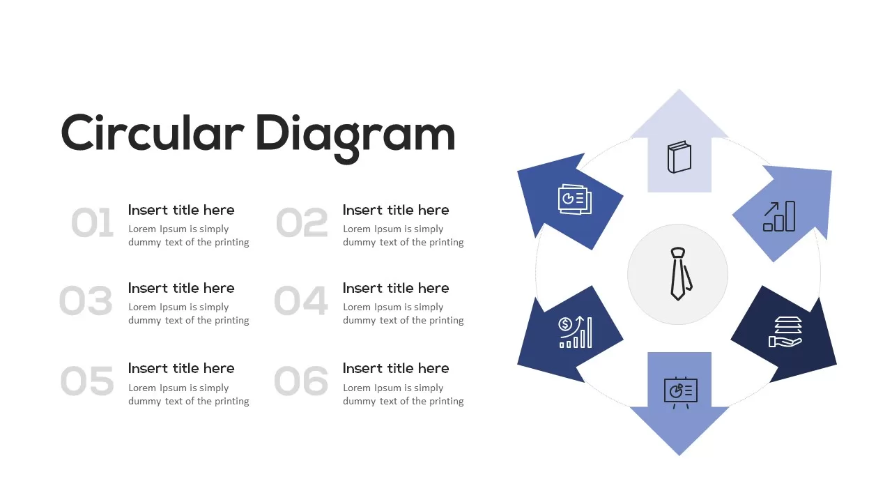 circular diagram template