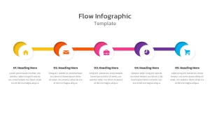 flow infographic slide