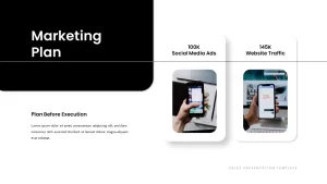 marketing plan slide