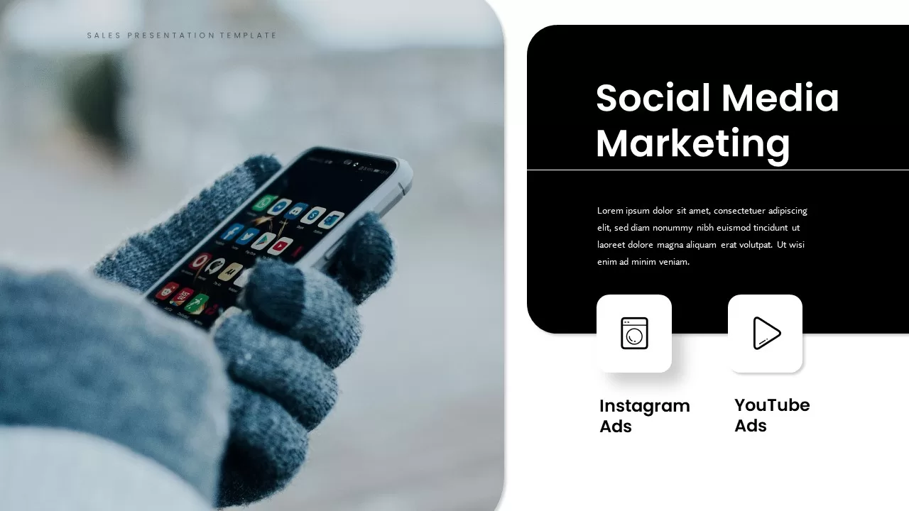 social media marketing template