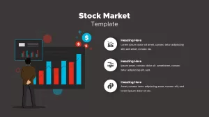 stock market ppt slide