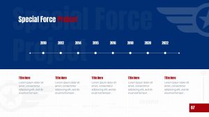 Free Air Force Presentation Template projects