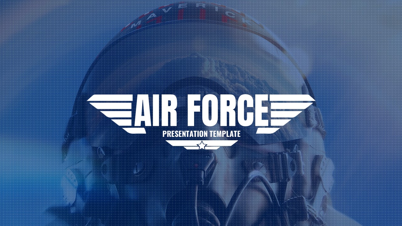 Free Air Force Presentation Template