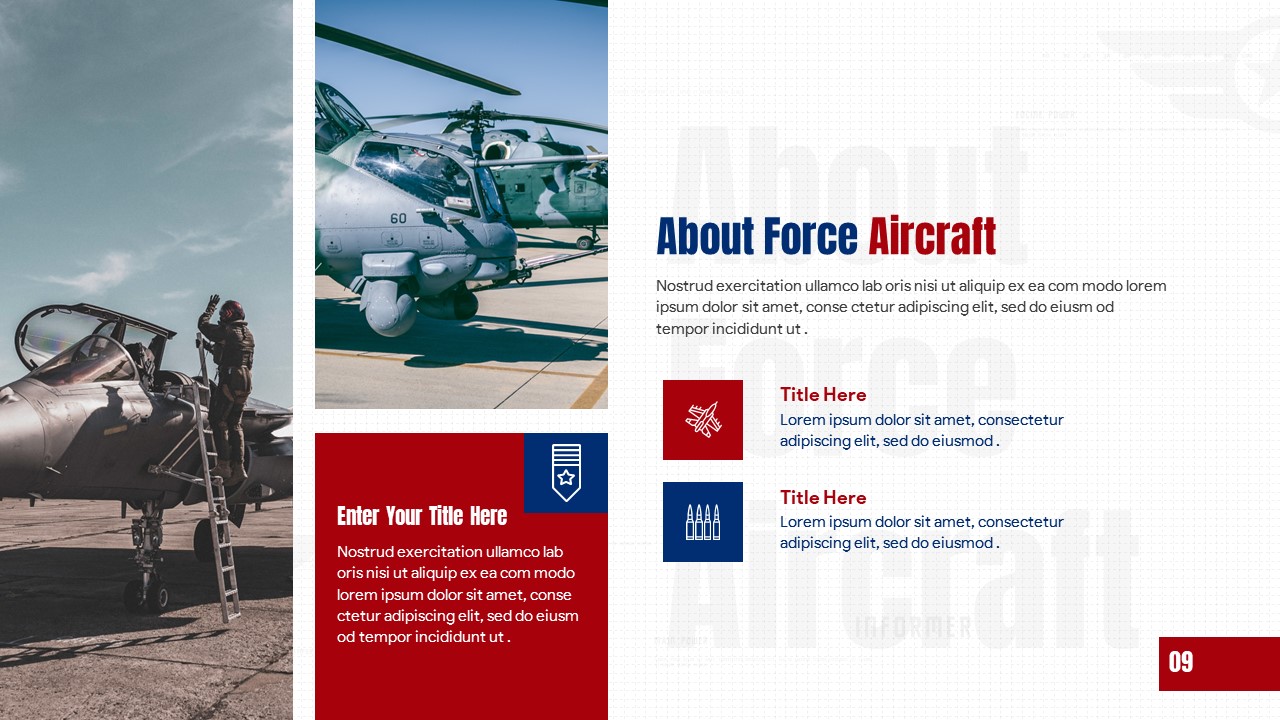 Free Air Force Presentation Templates about us