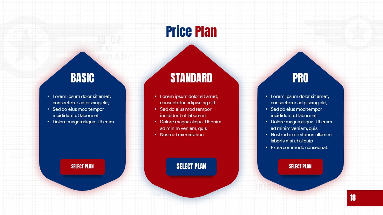 Free Air Force Presentation Templates stats price