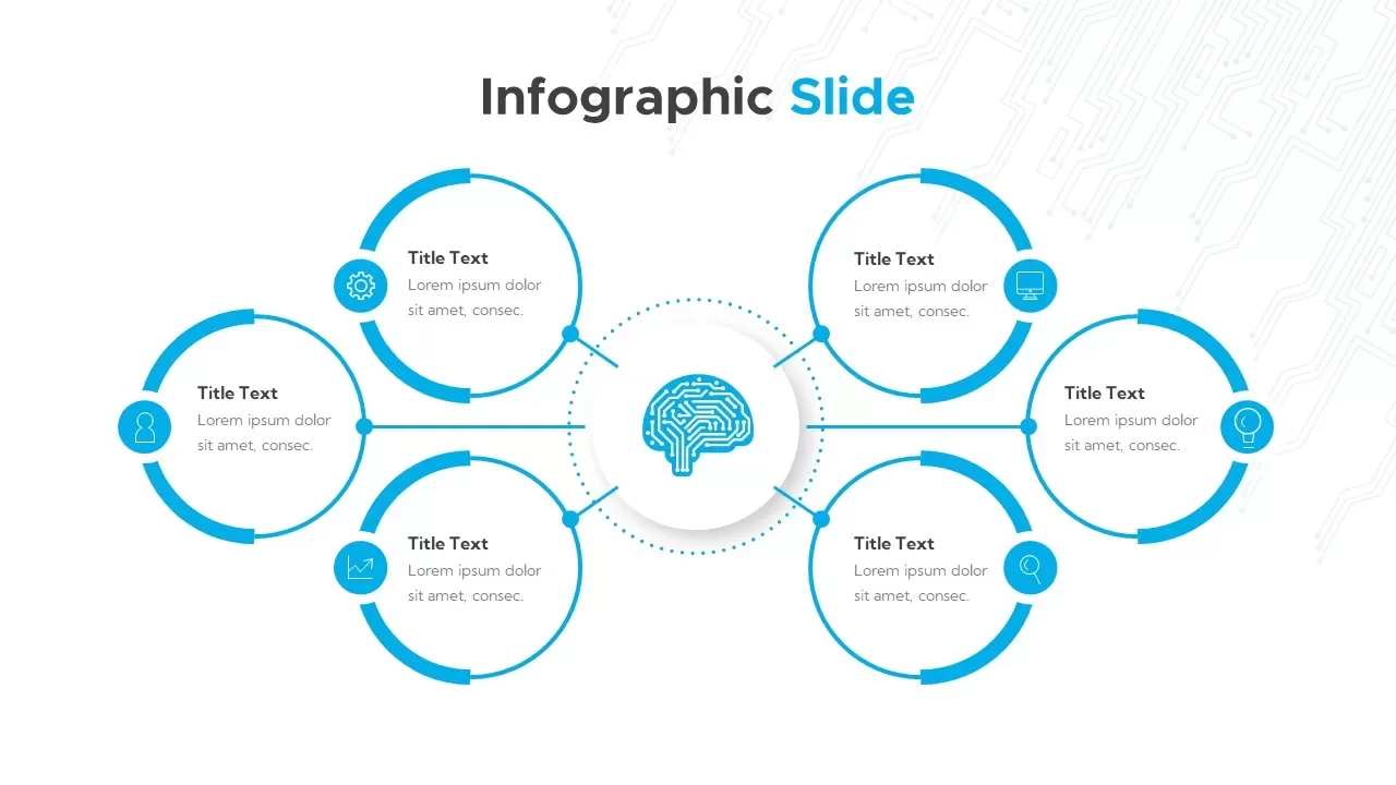 artificial intelligence infographic presentation template