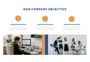 our company objective slide