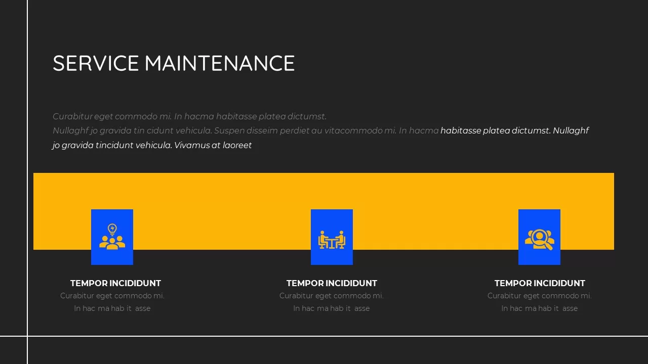 service maintenance powerpoint template