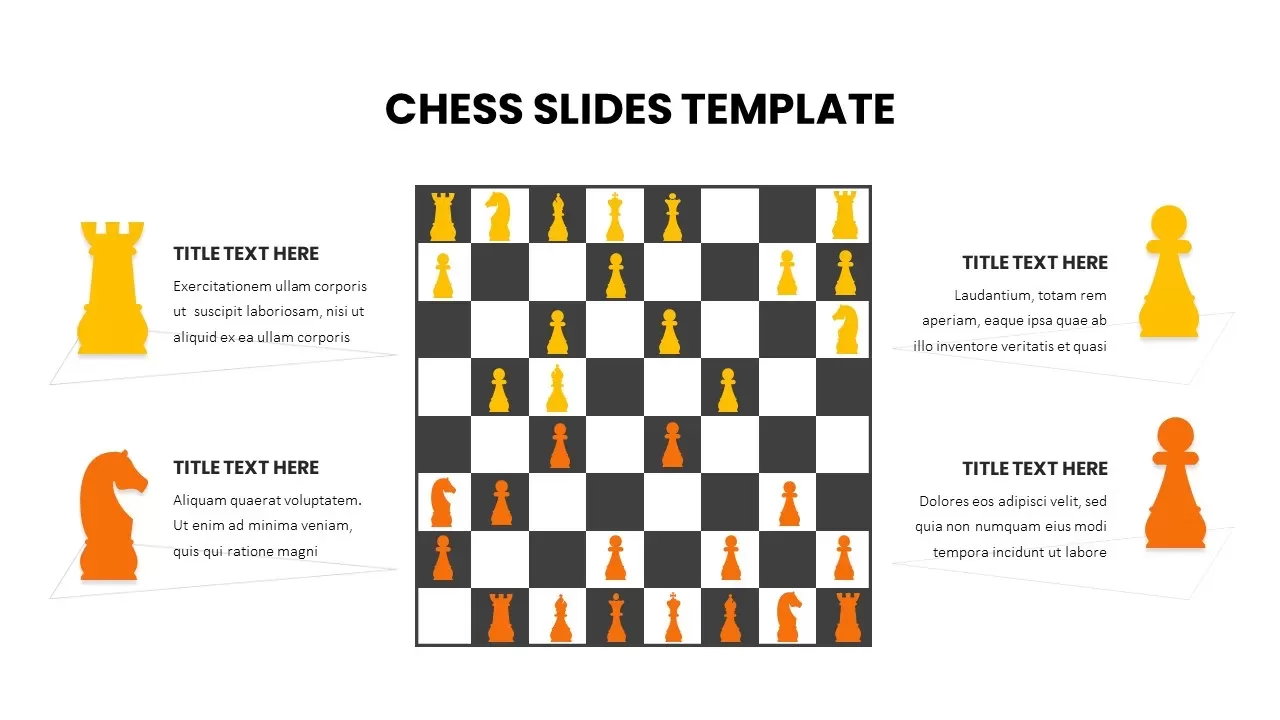 PowerPoint Chess Slide Template