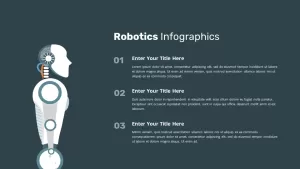 Robotics Infographics Dark